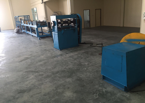 Fully Automatic Rib Lath Machine High Efficiency Blue Color 100mm Distance