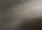 Strong Coated DVA Black Perforated Aluminum Sheet 8KG Weight Flat Surface